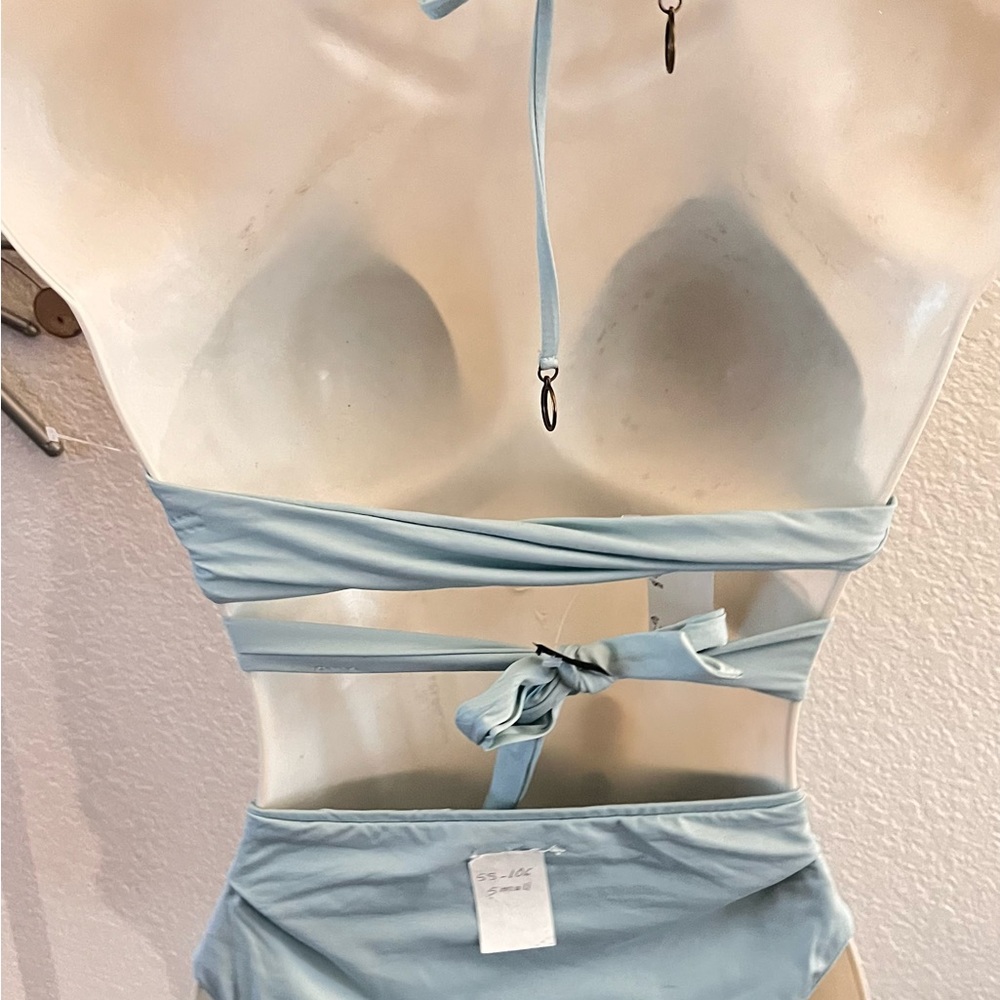 NEW 2 Pc light Blue Bikini Swimwear - Picture 3 of 3